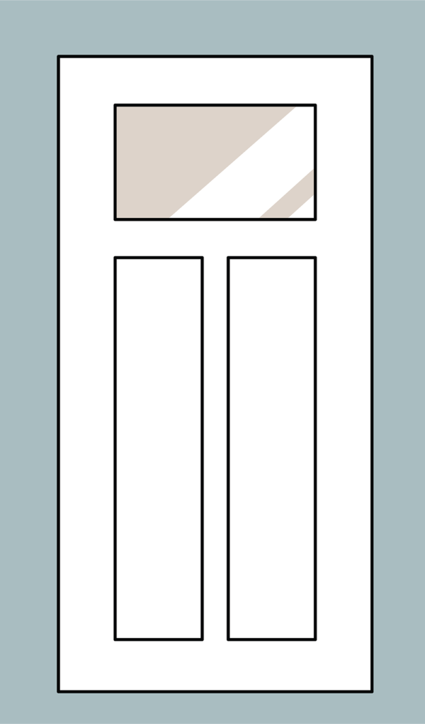 Flush Glazed Craftsman