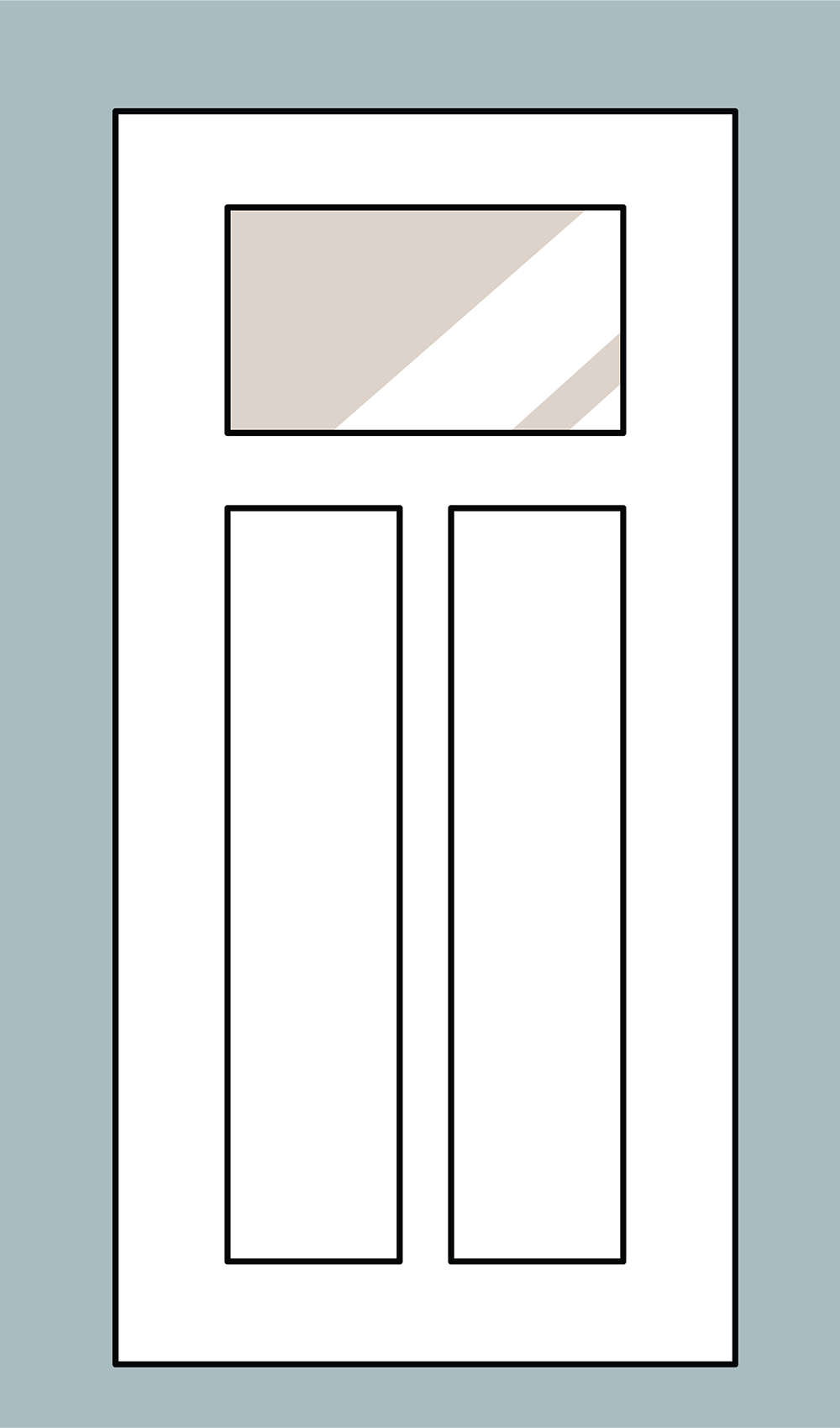 Flush Glazed Craftsman