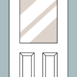 Flush Glazed Half Lite Panel