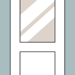 Flush Glazed Half Lite Panel