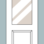 Flush Glazed Half Lite Panel