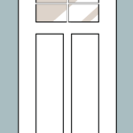 L Flush Glazed Craftsman