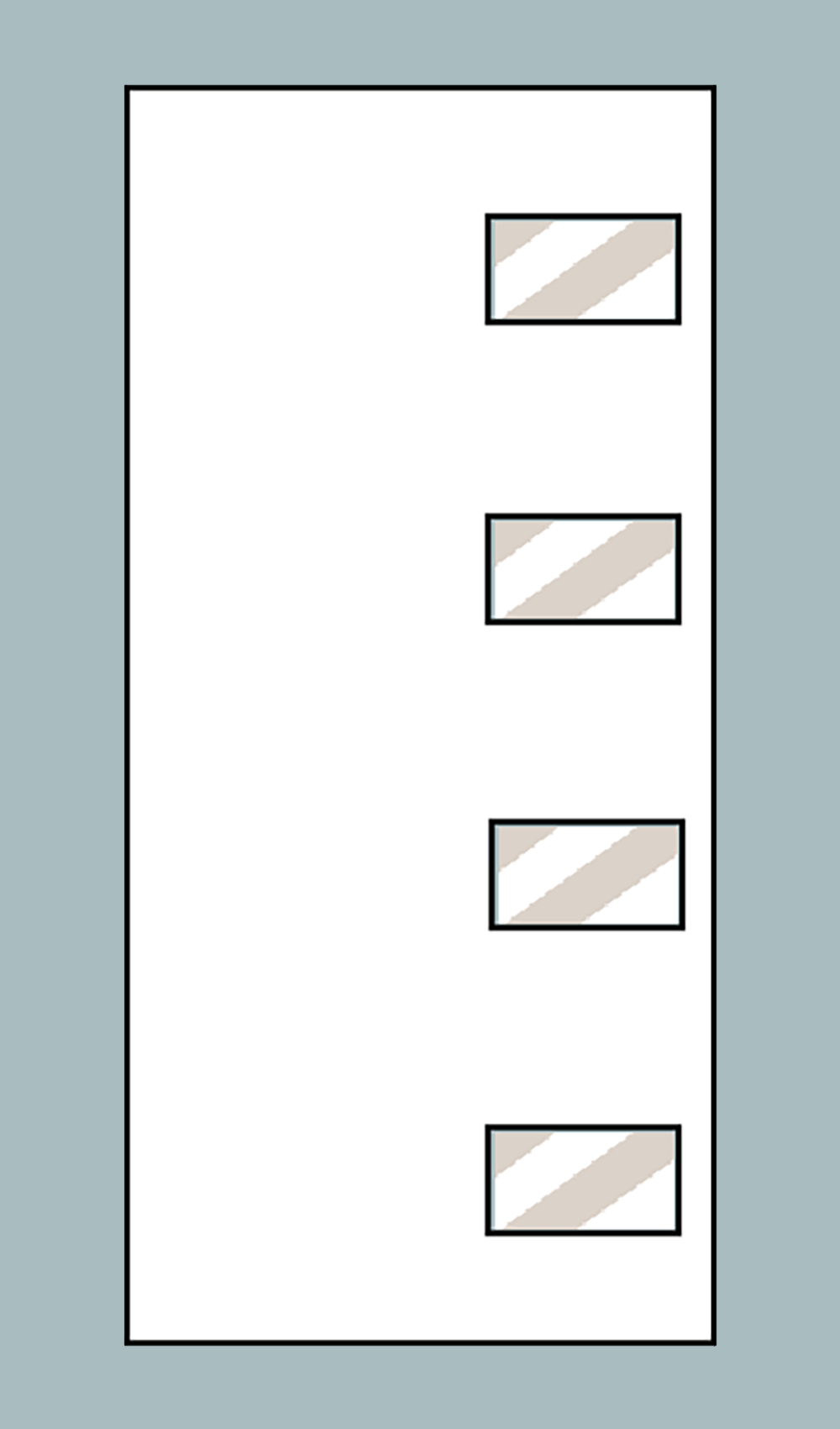 Flush Glazed Lite Offset