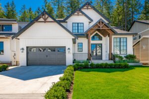 Home 29 ft lite double fiberglass door modern farmhouse