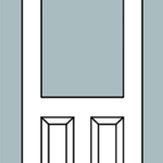 A Cutout Half Lite Panel