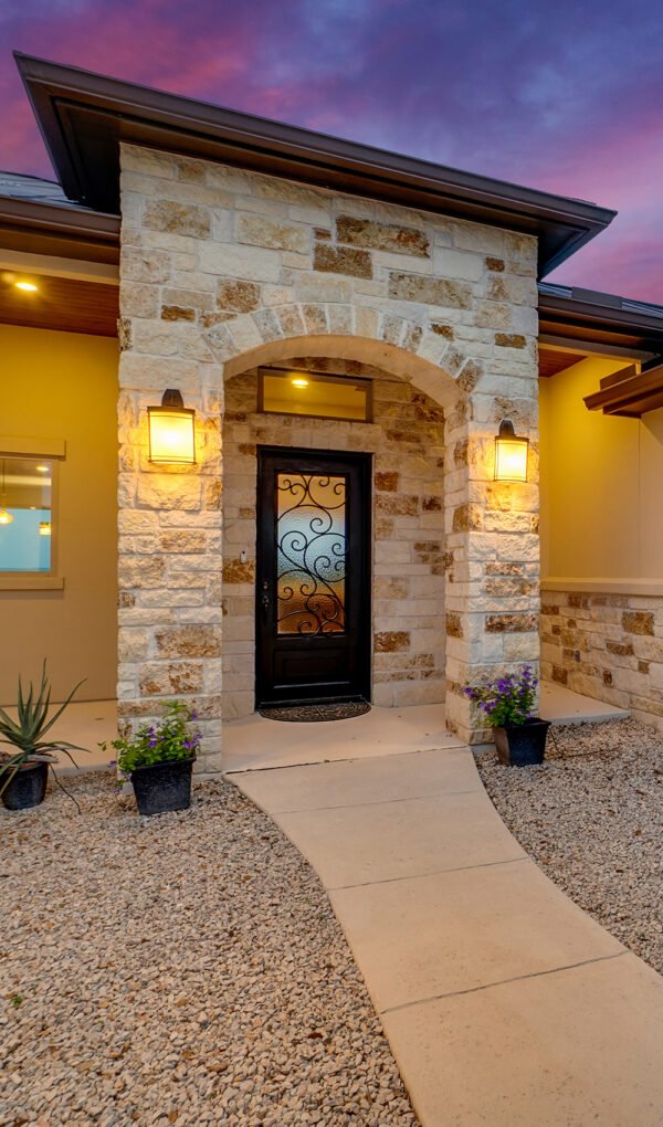 Decorative iron glass fiberglass door