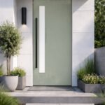 One lite offset on house