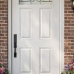 Quarter Lite door on house