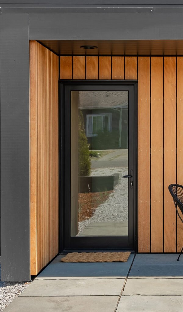 XL Glass Fiberglass Door