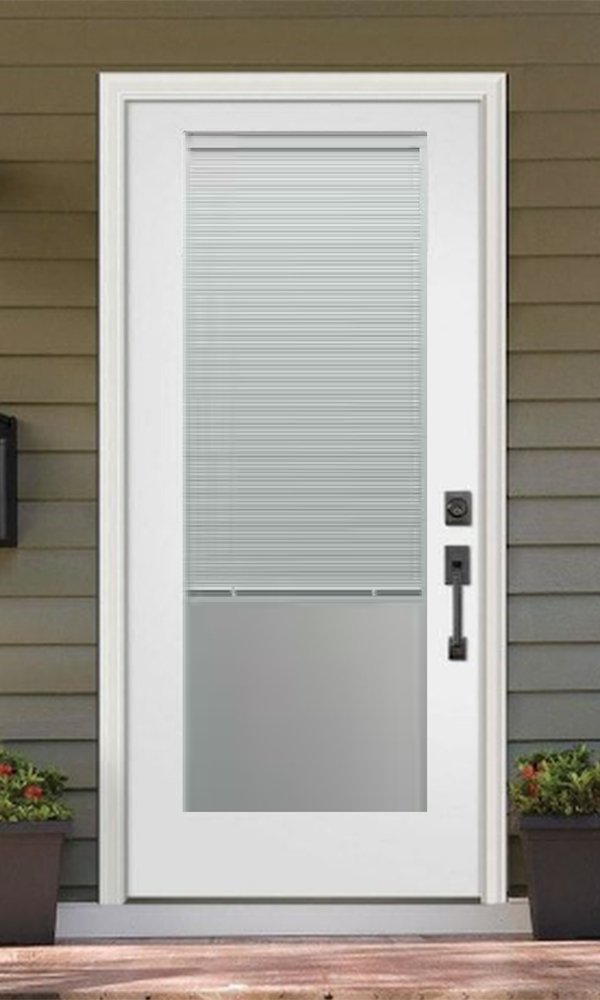 Glass Example Miniblind between the Glass